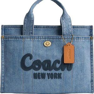 Coach Cargo Tote, Indigo